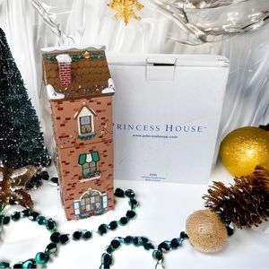 Vintage Princess House #2355 4-Piece Holiday Candle House
